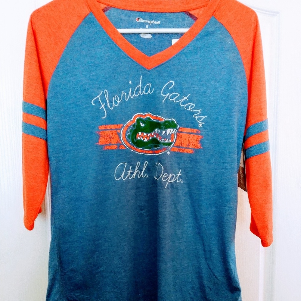 New Women's Champion Florida Gators T-shirt